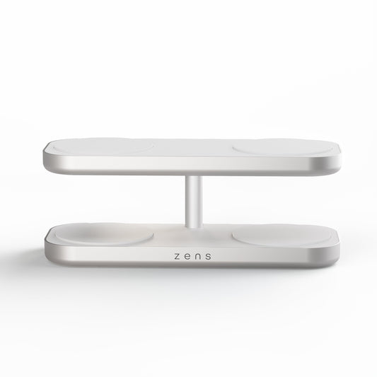 Zens Quattro Pro 4 Qi2 Trådløs lader - Hvit