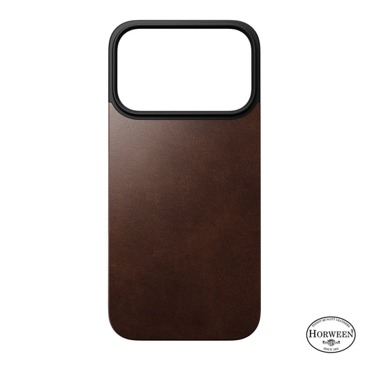 Nomad Magnetic MagSafe Skinndeksel til iPhone 17 Pro - Brun