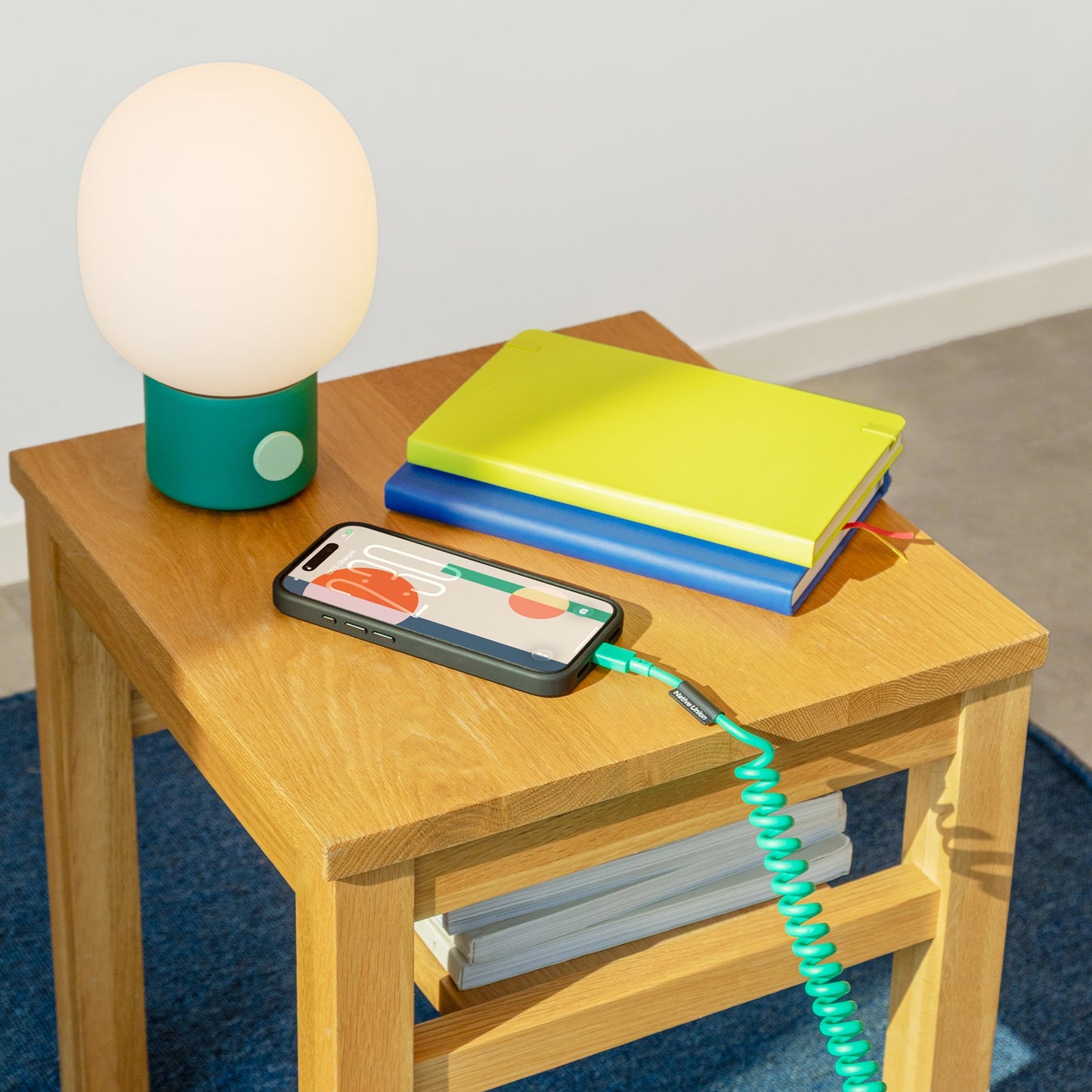 Native Union 2,4m Pop USB-C Ladekabel - Pine