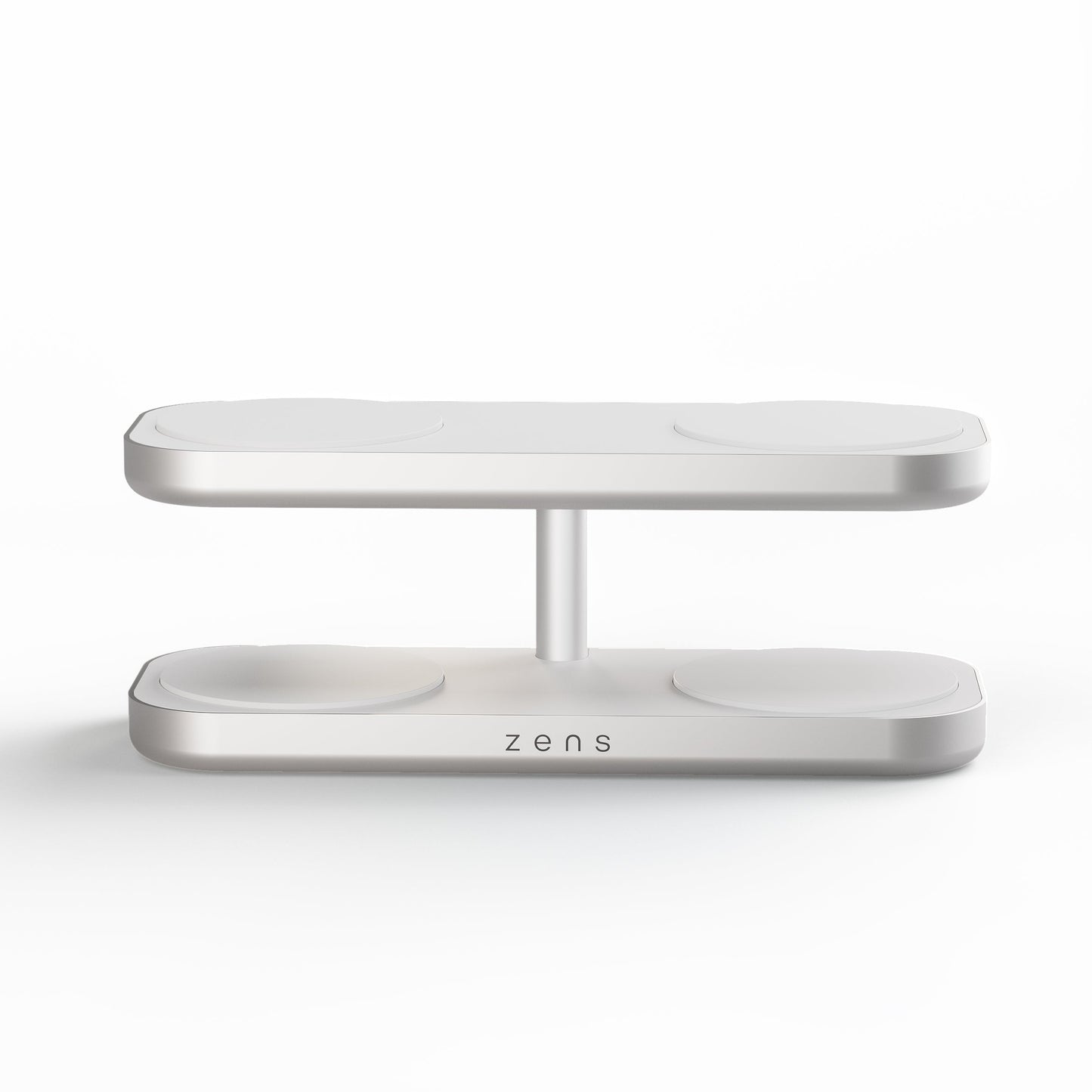 Zens Quattro Pro 4 Qi2 Trådløs lader - Hvit