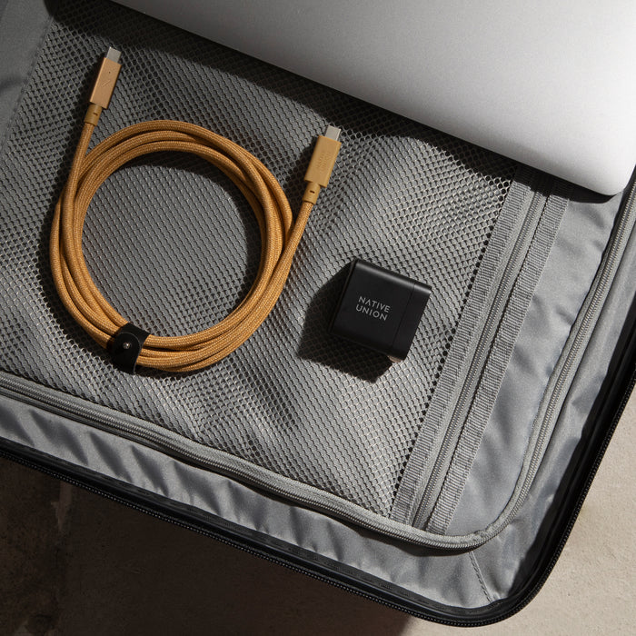 Native Union 35W Duo USB-C GaN Vegglader - Svart