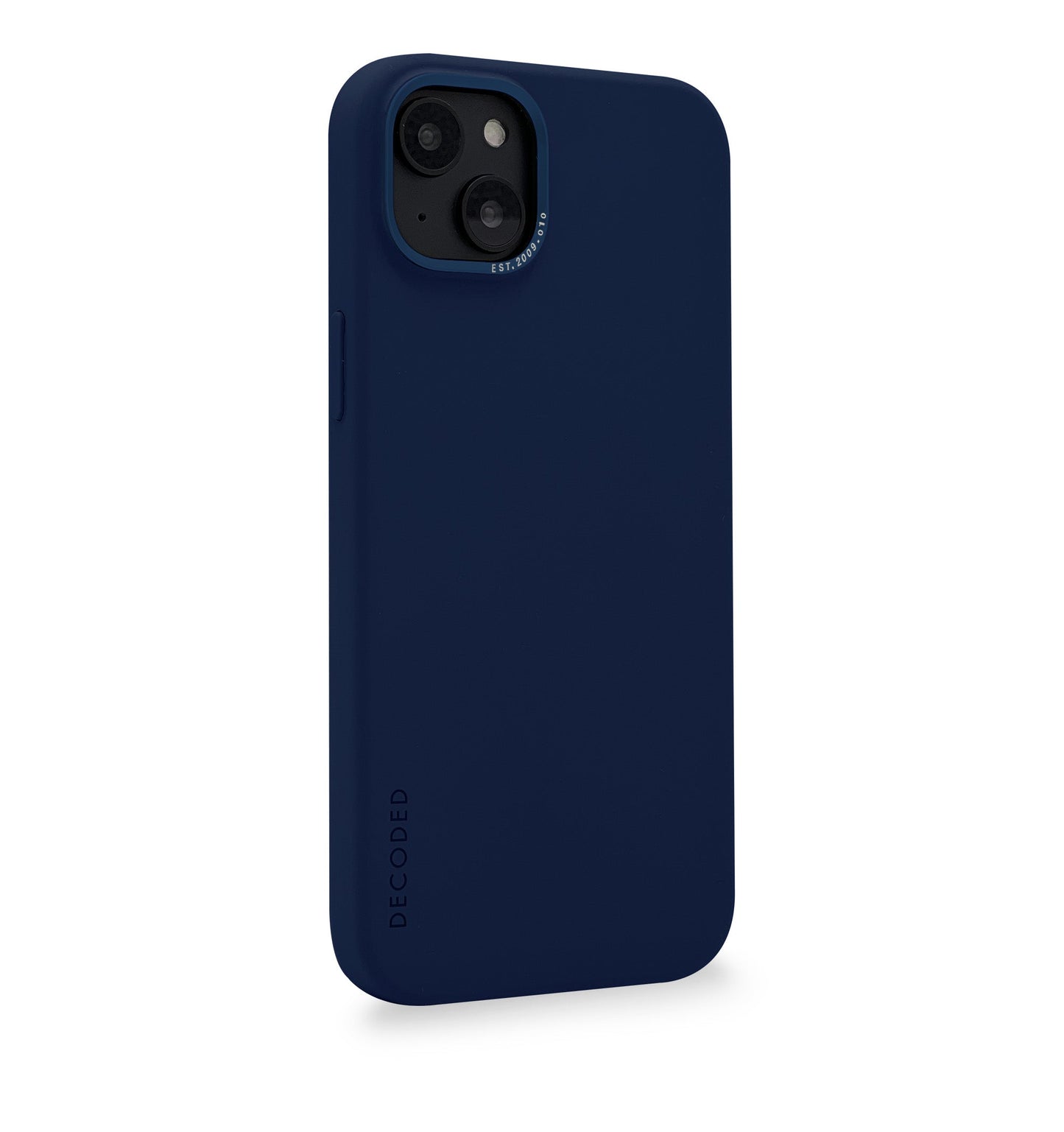 Decoded Silikon Backcover deksel til iPhone 14 Plus - Navy Peon