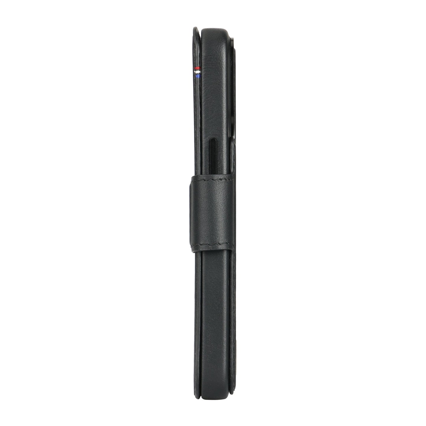 Decoded Lommebokdeksel i skinn med MagSafe til iPhone 15 Pro Max - Svart