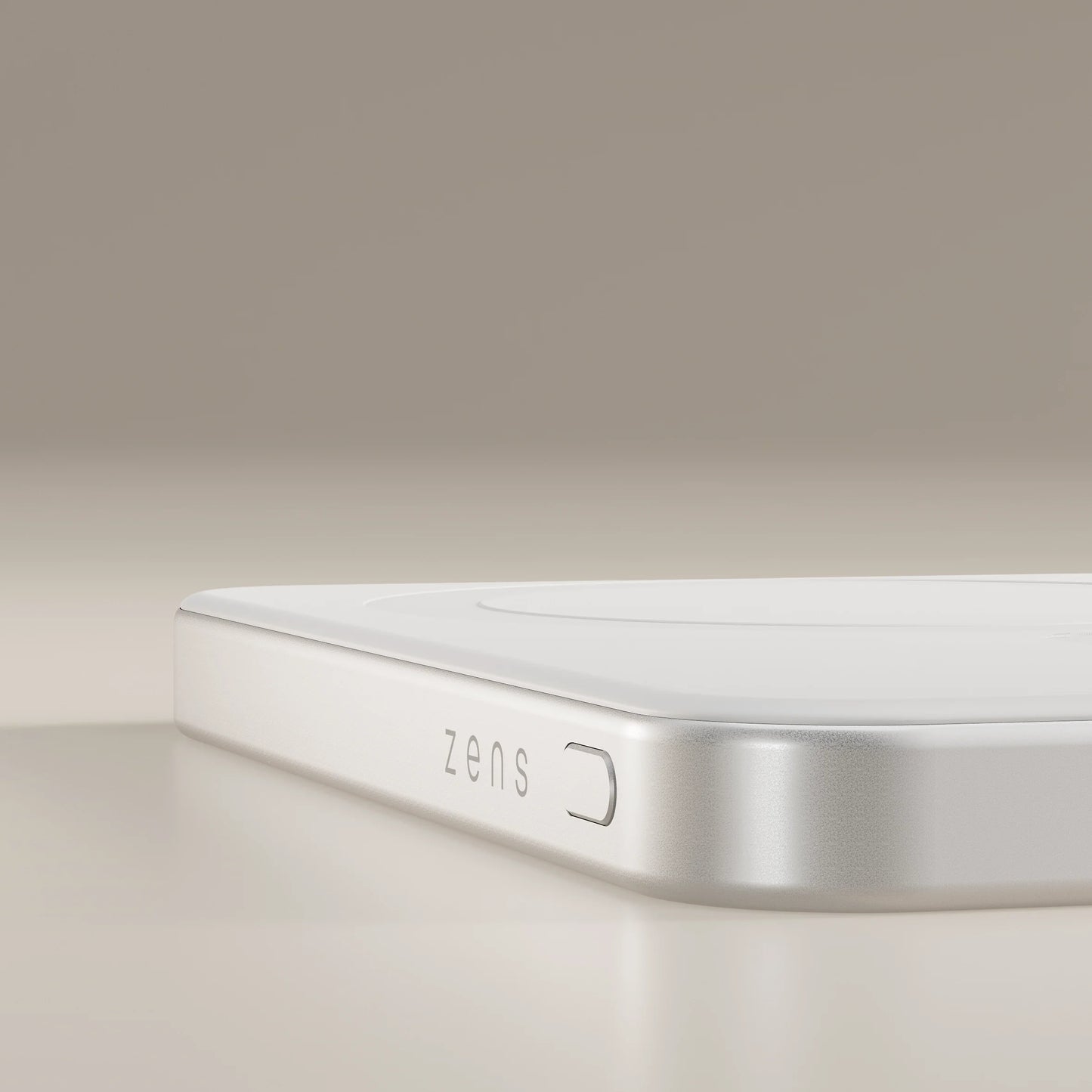 Zens 5000 mAh Magnetisk Powerbank Pro 1 Slim - Hvit