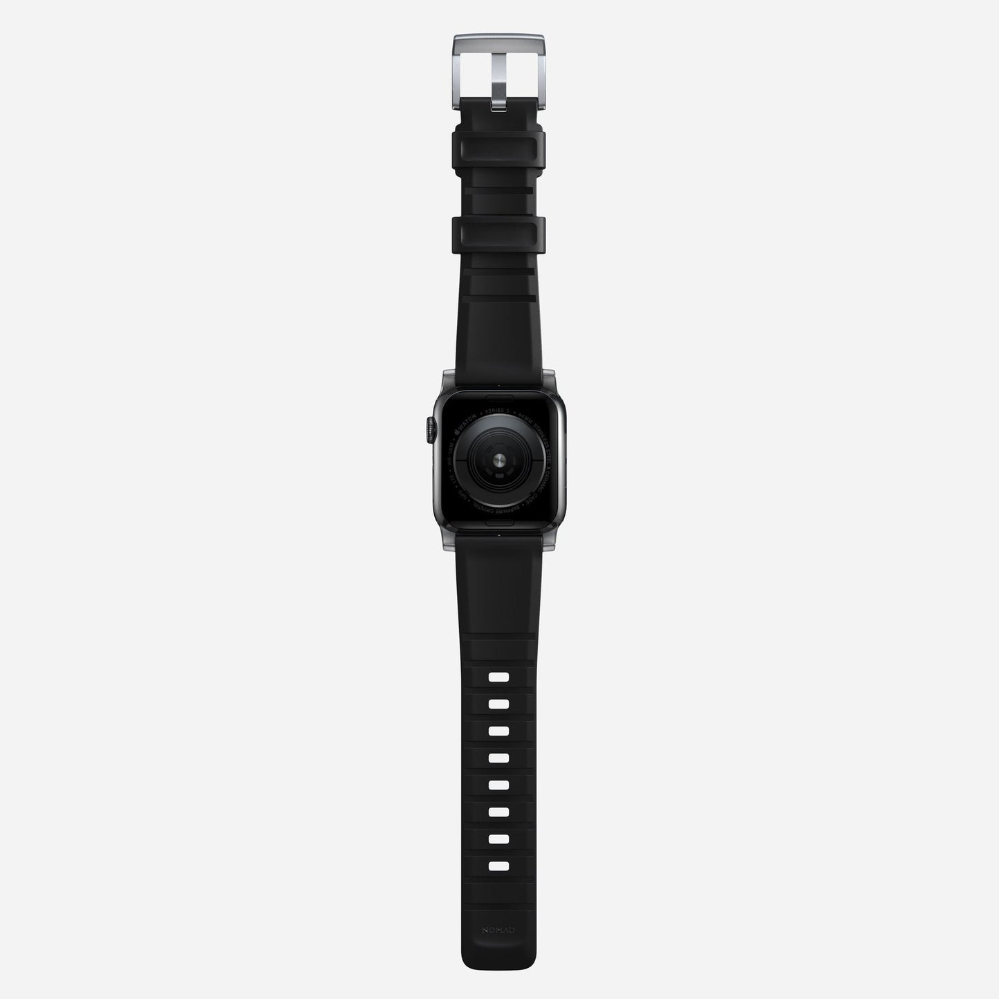 Nomad 42/41 mm Rugged Strap reim - Sølv
