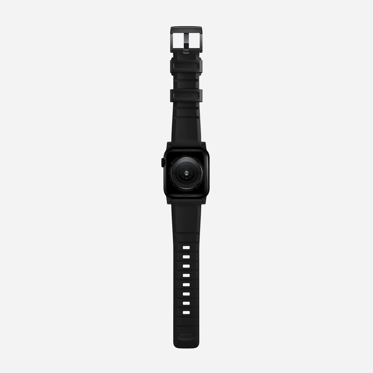 Nomad 42/41 mm Rugged Strap reim - Svart
