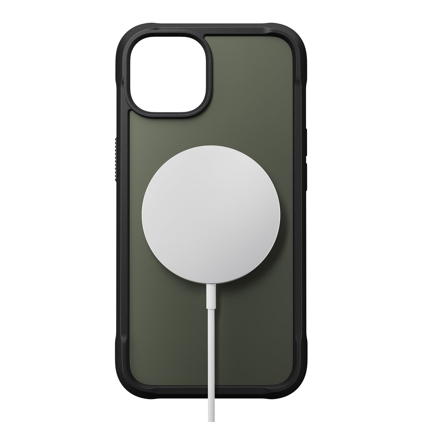 Nomad Rugged Case MagSafe deksel til iPhone 14 - Grønn