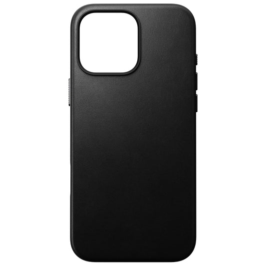Nomad Traditional Case MagSafe Skinndeksel til iPhone 16 Pro Max - Svart