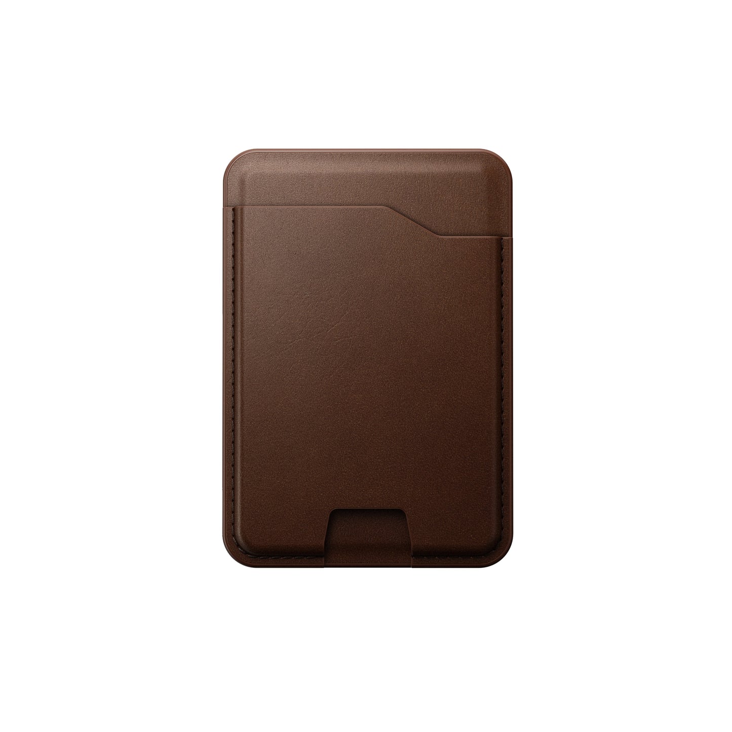 Nomad Leather Mag Kortmappe med FindMy - Brun