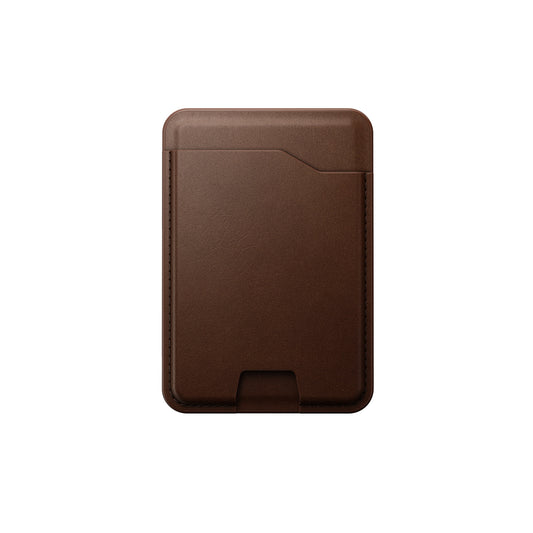 Nomad Leather Mag Kortmappe med FindMy - Brun