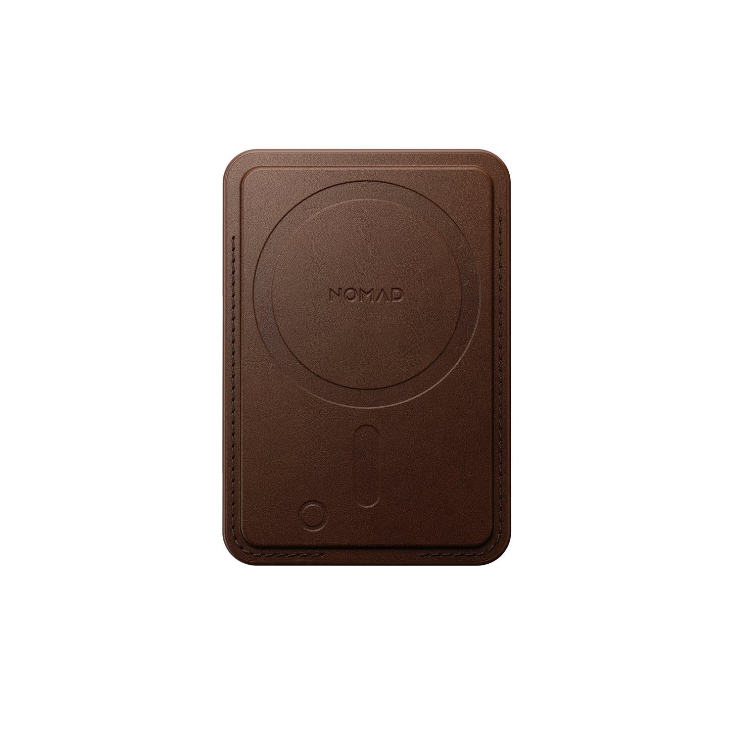 Nomad Leather Mag Kortmappe med FindMy - Brun