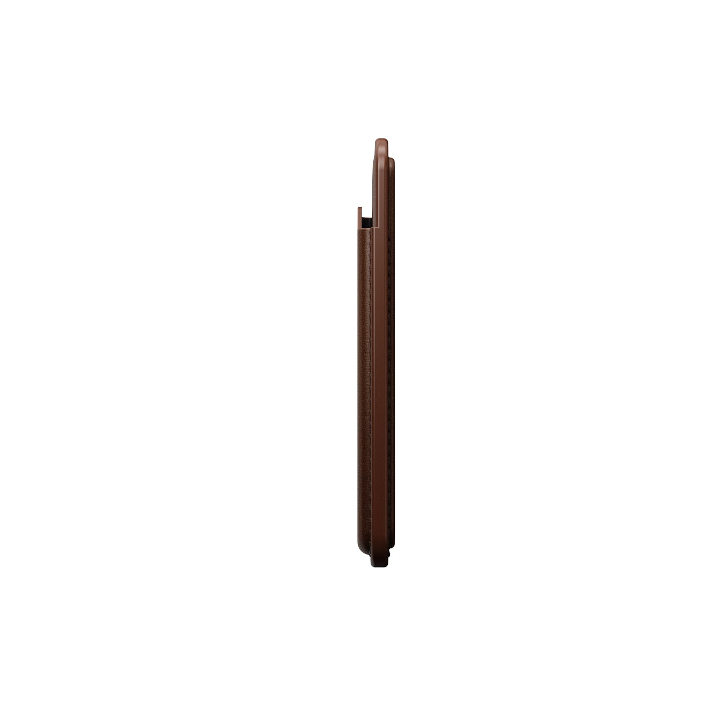 Nomad Leather Mag Kortmappe med FindMy - Brun