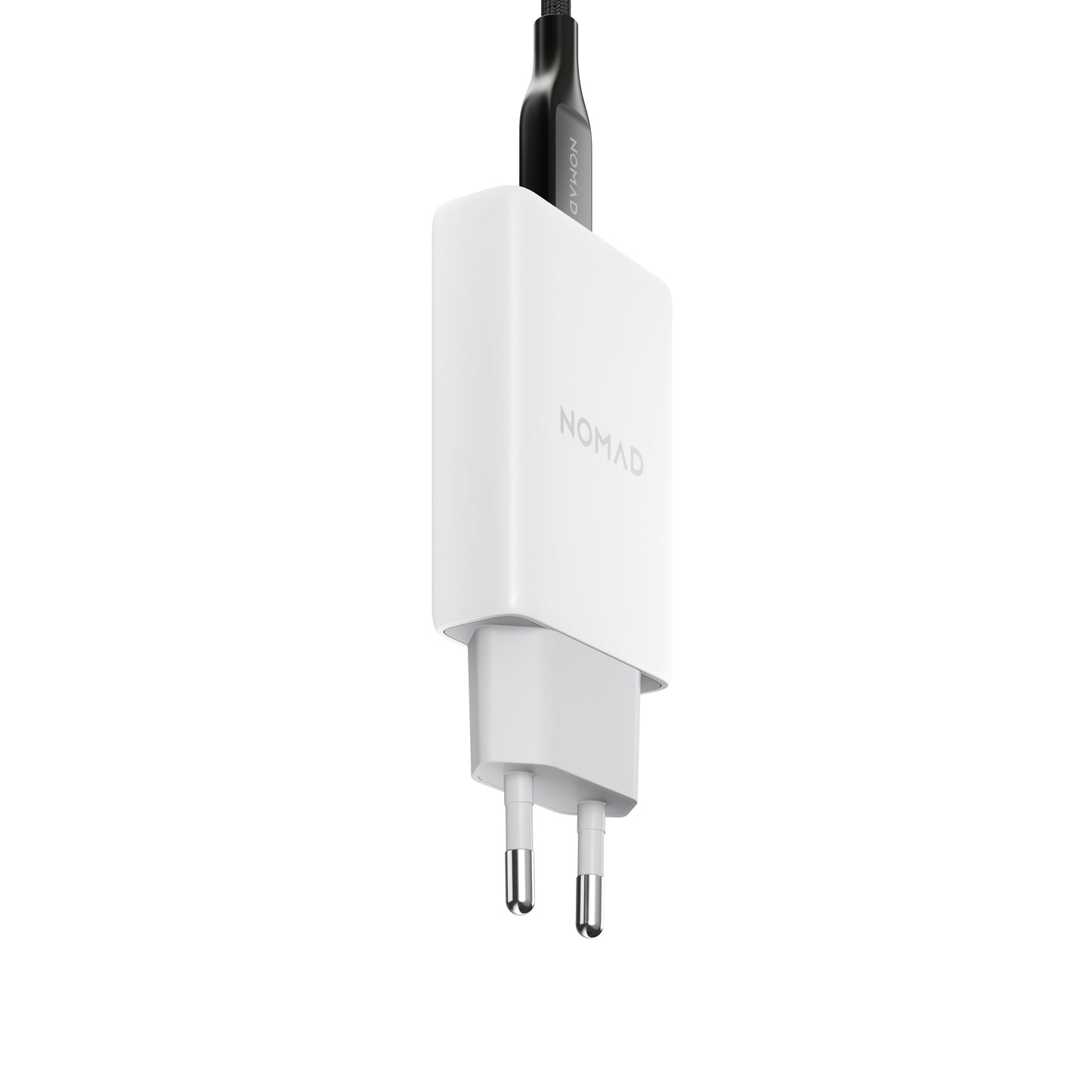 Nomad 40W USB-C GaN Vegglader - Hvit