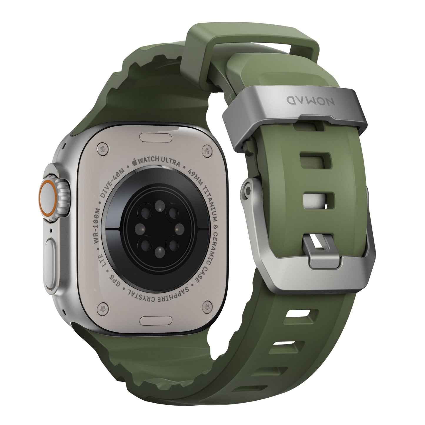 Nomad 49/46 mm Rocky Point Reim med Sølv Metall - Forest