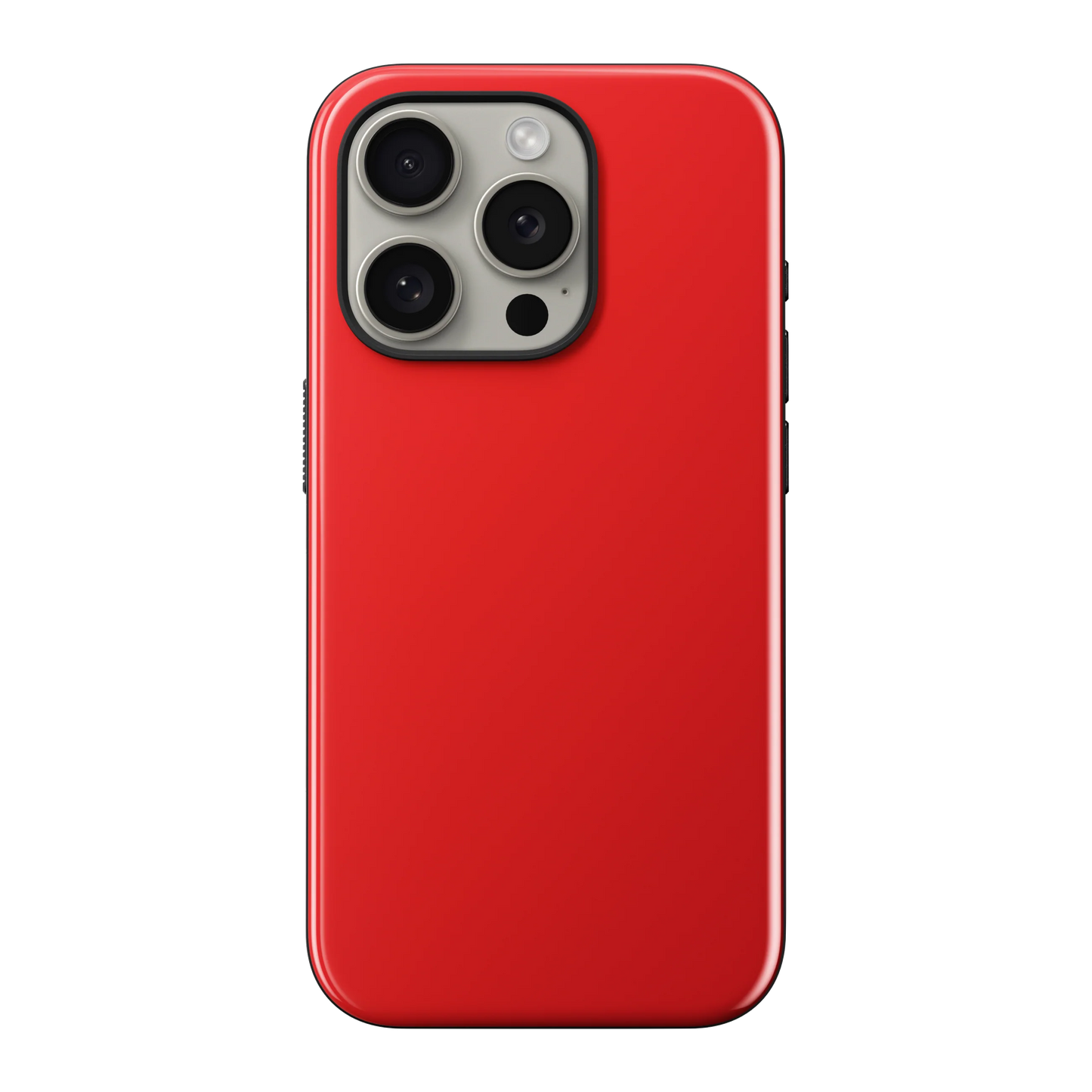 Nomad Sport Case MagSafe Deksel til iPhone 15 Pro - Night Watch Red
