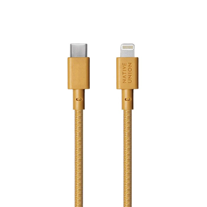 Native Union 1,2m Belt Kabel USB-C til Lightning - Kraft