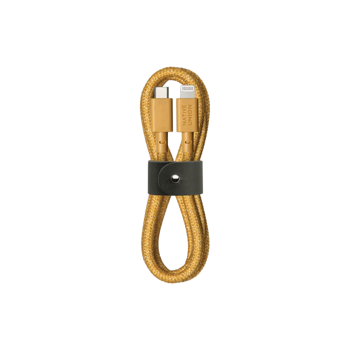Native Union 1,2m Belt Kabel USB-C til Lightning - Kraft