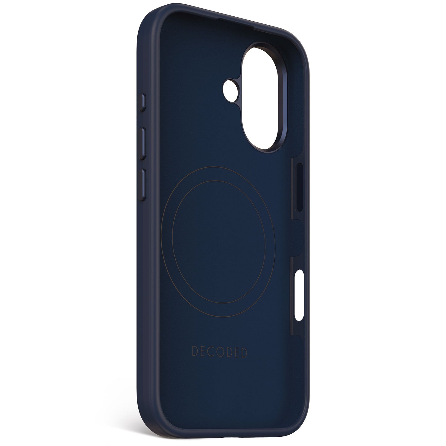 Decoded BackCover MagSafe Silikondeksel til iPhone 16 - Navy
