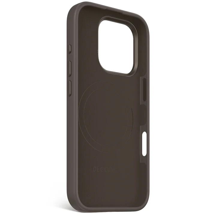 Decoded BackCover MagSafe Silikondeksel til iPhone 16 Pro - Phantom Black