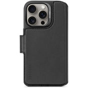 Decoded Lommebokdeksel i skinn med MagSafe til iPhone 16 Pro - Svart