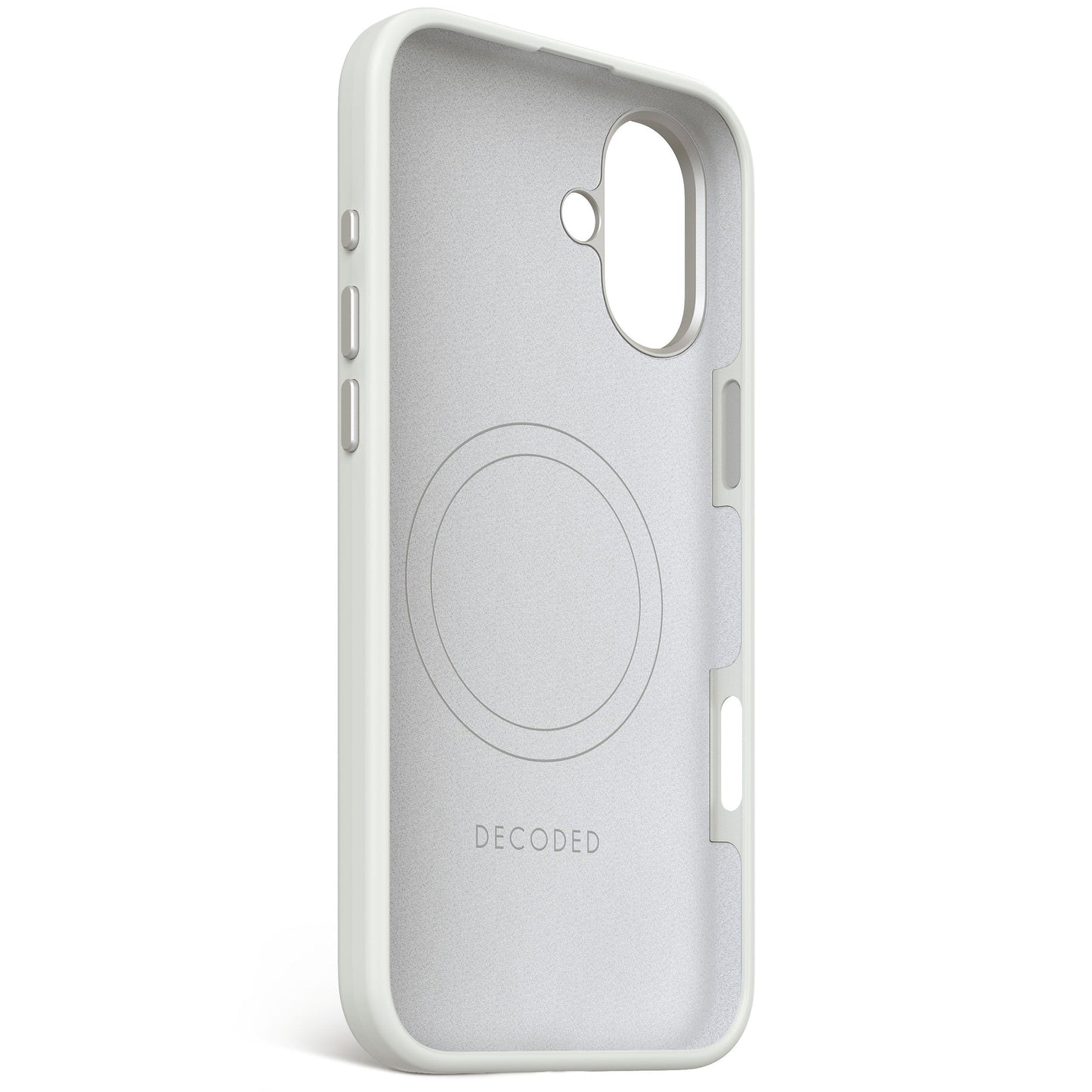 Decoded BackCover MagSafe Silikondeksel til iPhone 16 Plus - Stone Grey