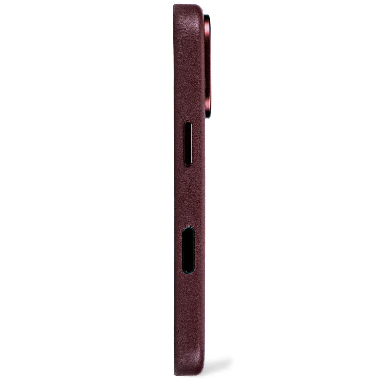 Decoded BackCover MagSafe Skinndeksel til iPhone 17 Pro - Dark Ruby