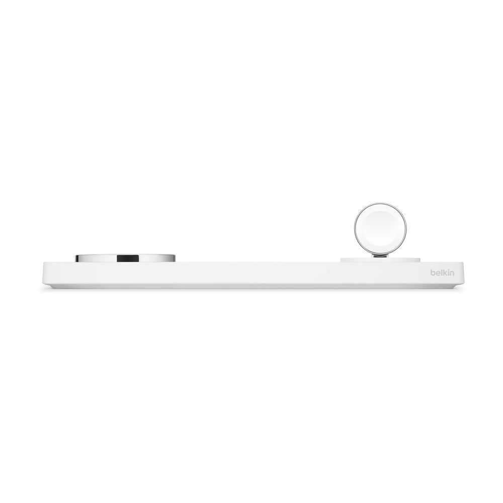 Belkin 3-i-1 MagSafe Trådløs Ladeplate - Hvit