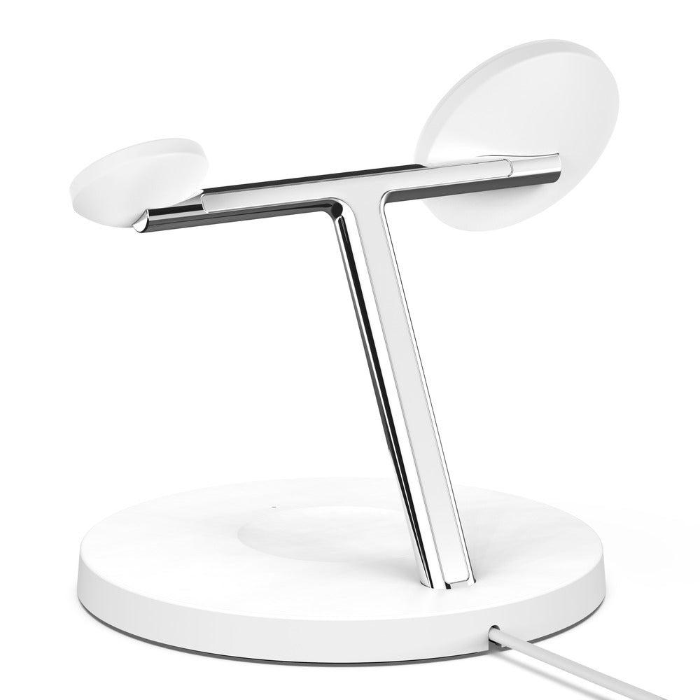 Belkin 3-i-1 MagSafe Trådløs Ladestativ - Hvit