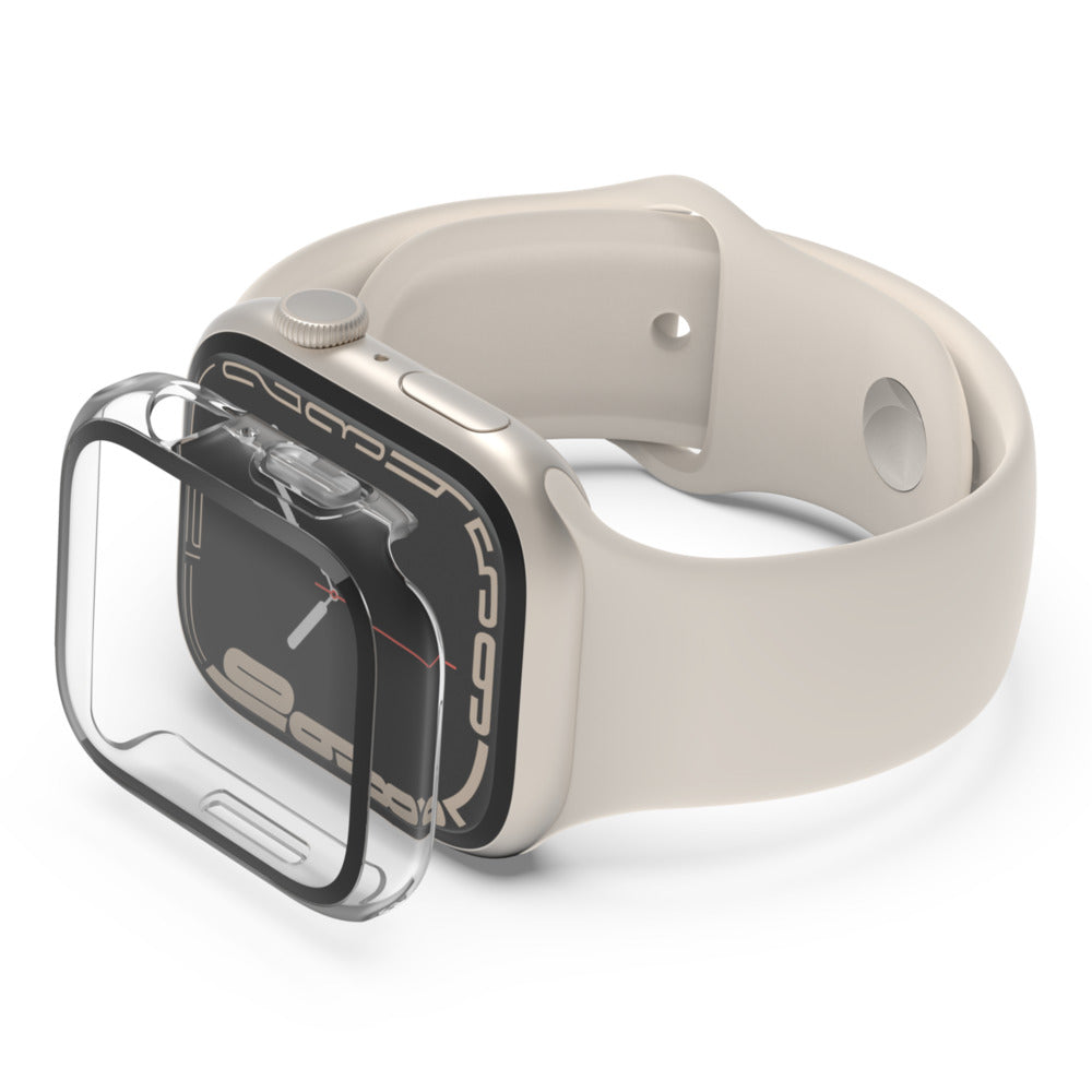 Belkin Tempered Curve skjermbeskytter for Apple Watch 45/44 mm - Klar