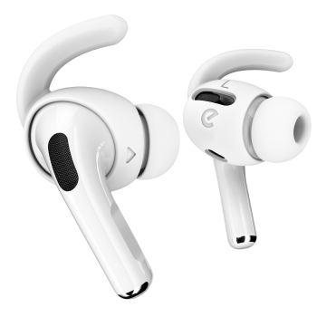 KeyBudz AirPods Pro EarHooks - Hvit