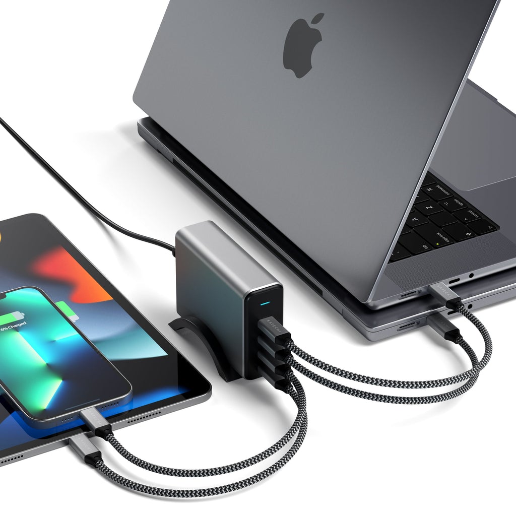 Satechi 165W USB-C 4-port PD GaN Lader