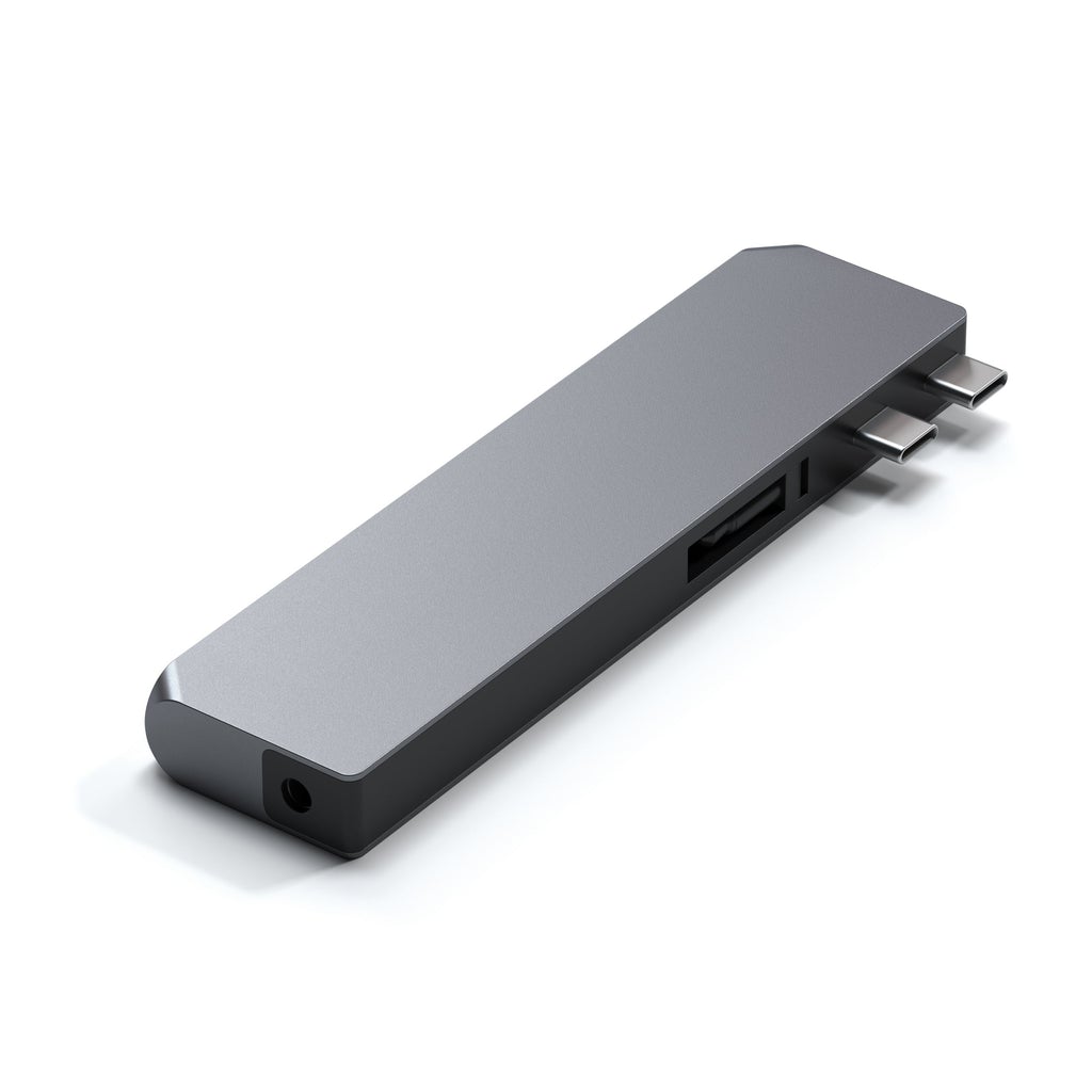 Satechi Pro Hub Max Multiport Adapter - Stellargrå