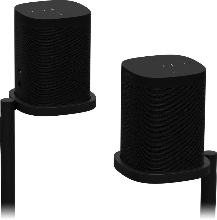 Sonos One Høyttalerstativ 2 pk - Svart