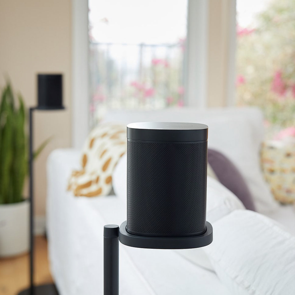 Sonos One Høyttalerstativ 2 pk - Svart