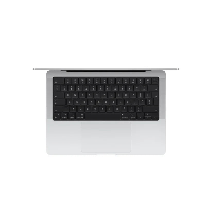MacBook Pro 14-tommer M4 512GB SSD 16GB Minne med 96W lader og US tastatur - Sølv