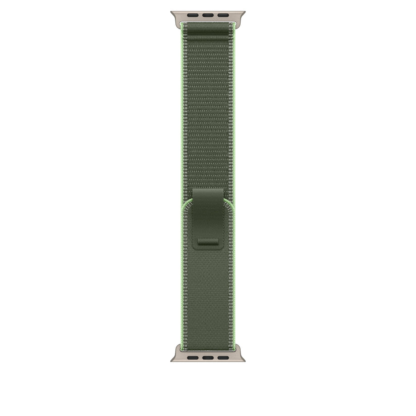 49mm-green-neon-trail-loop--m-l-natural-titanium-finish_MFT44ref