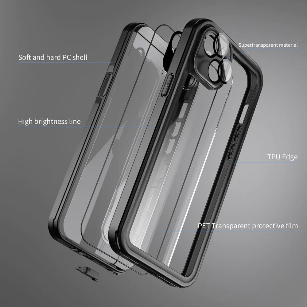 Armor-X Vanntett Deksel til iPhone 14