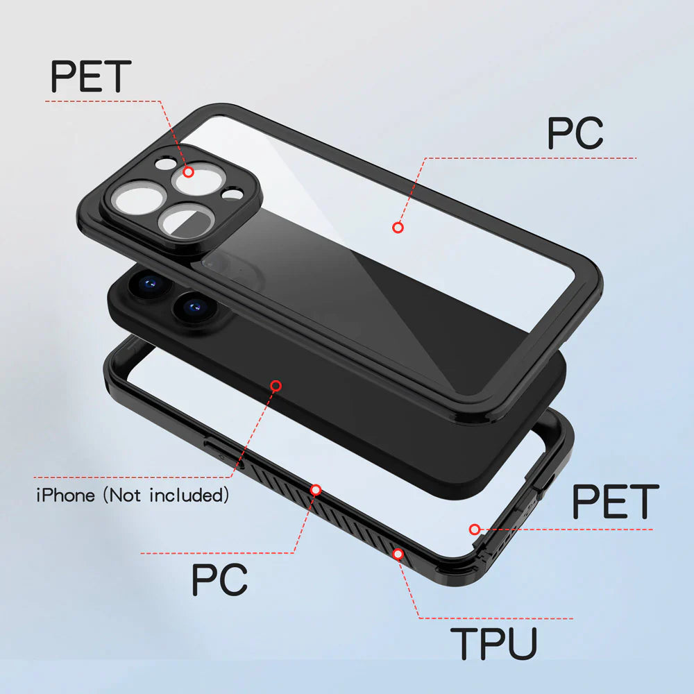 Armor-X MX Vanntett Deksel til iPhone 15 Pro