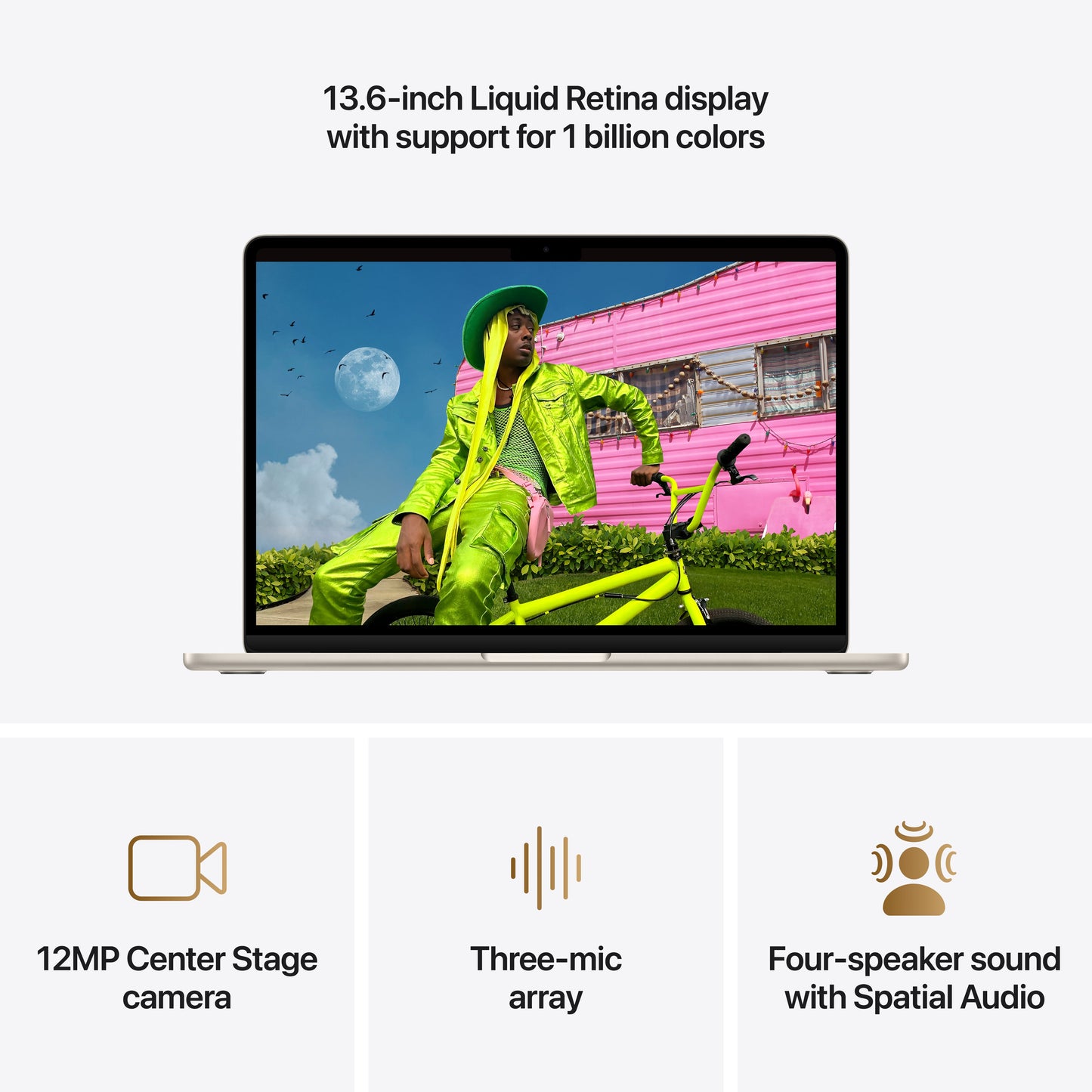 MacBook Air 13-tommer M5 - Stjerneskinn