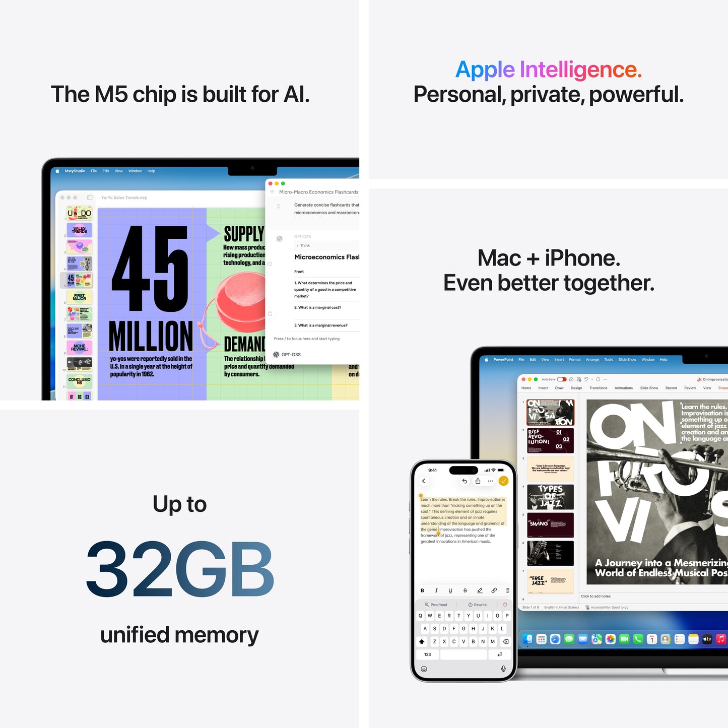MacBook Air 15-tommer M5 - Midnatt