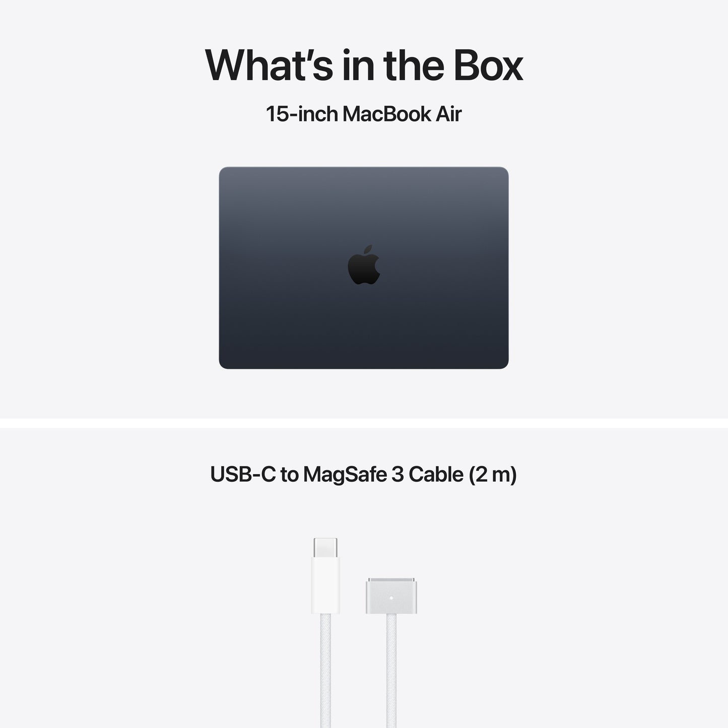 MacBook Air 15-tommer M5 - Midnatt