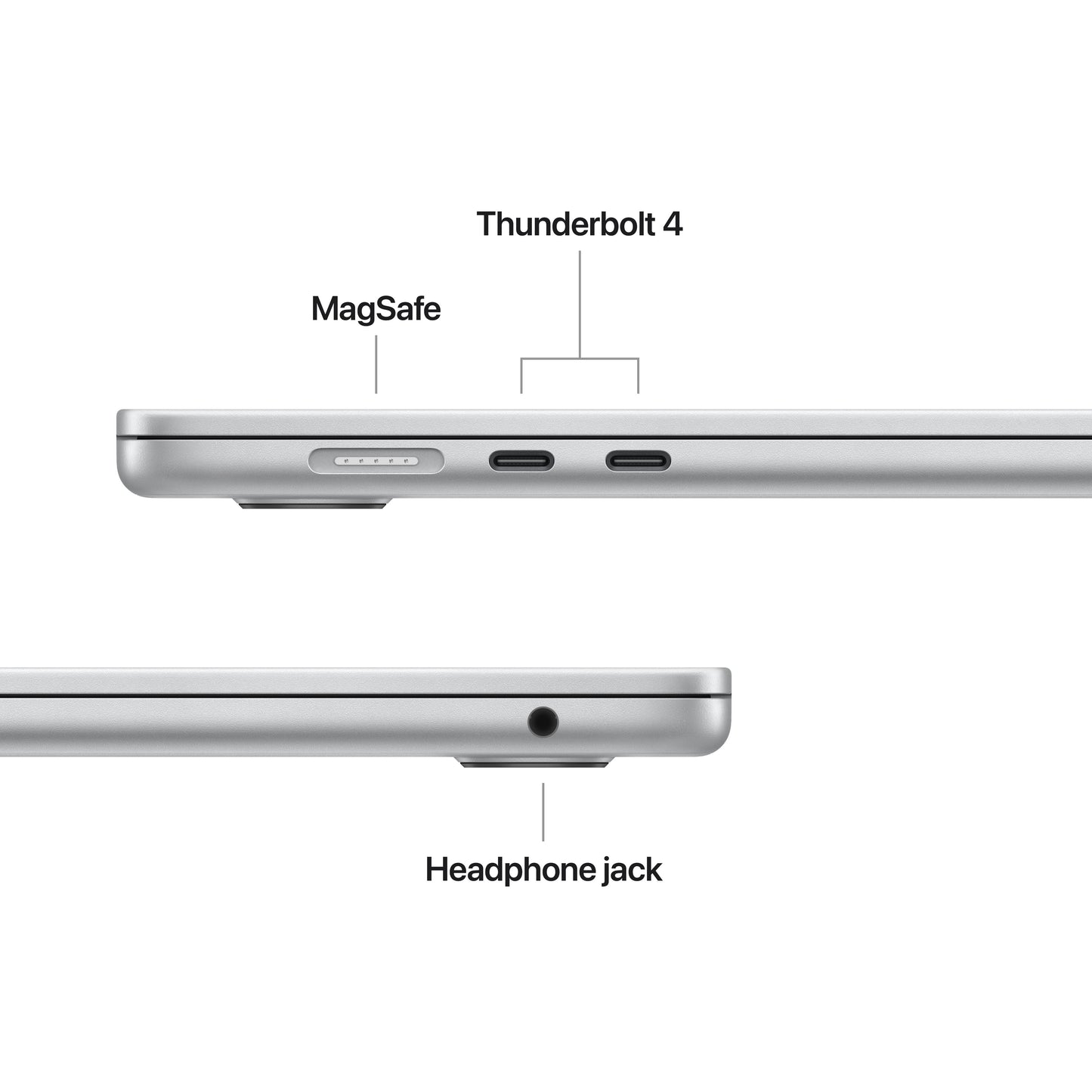 MacBook Air 15-tommer M5 - Sølv