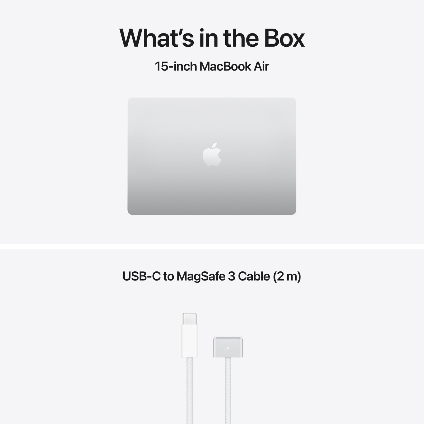 MacBook Air 15-tommer M5 - Sølv
