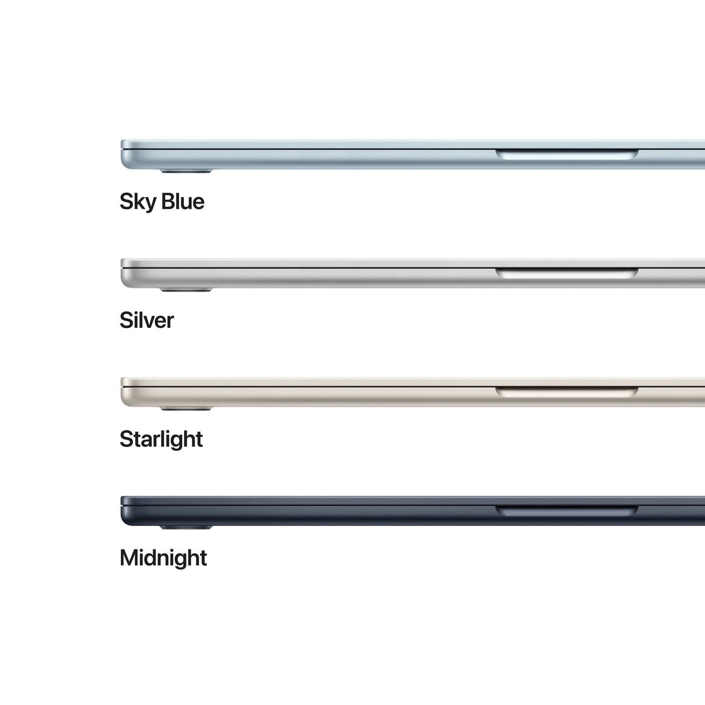 MacBook Air 15-tommer M5 - Himmelblå