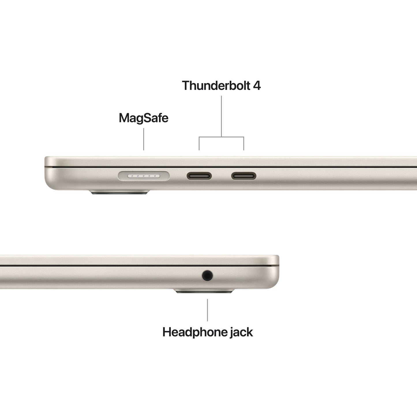 MacBook Air 15-tommer M5 - Stjerneskinn