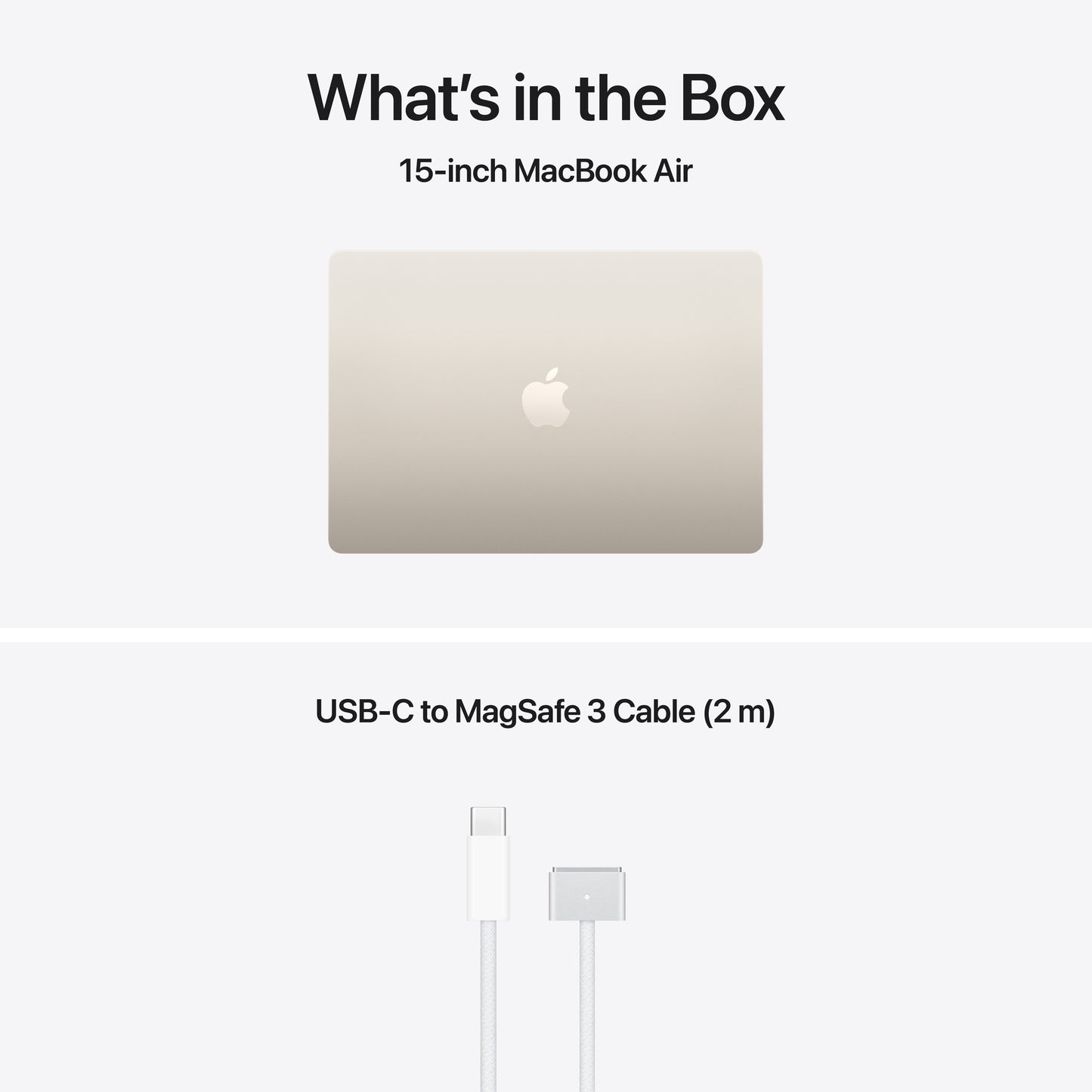 MacBook Air 15-tommer M5 - Stjerneskinn