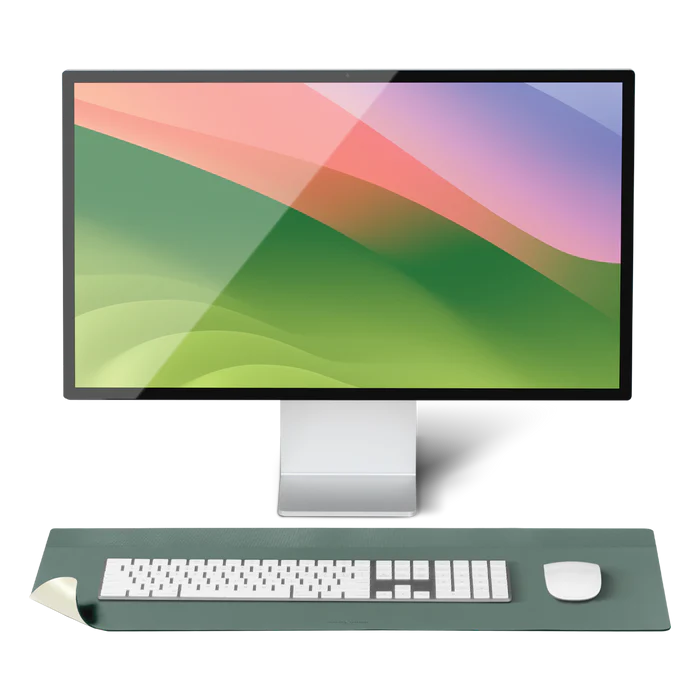 Native Union Desk Mat Skrivebordsmatte - Slate Green / Sand