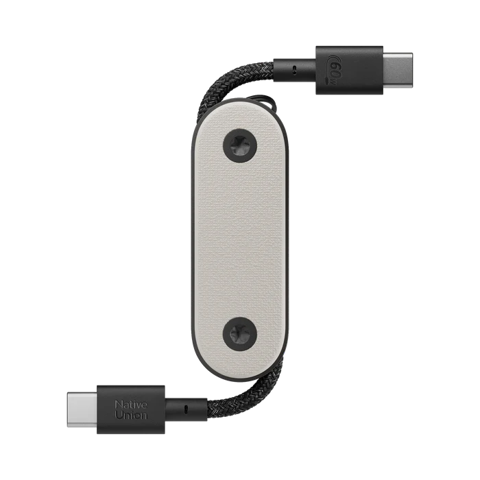 Native Union Pocket Cable USB-C til USB-C Ladekabel - Sandstone