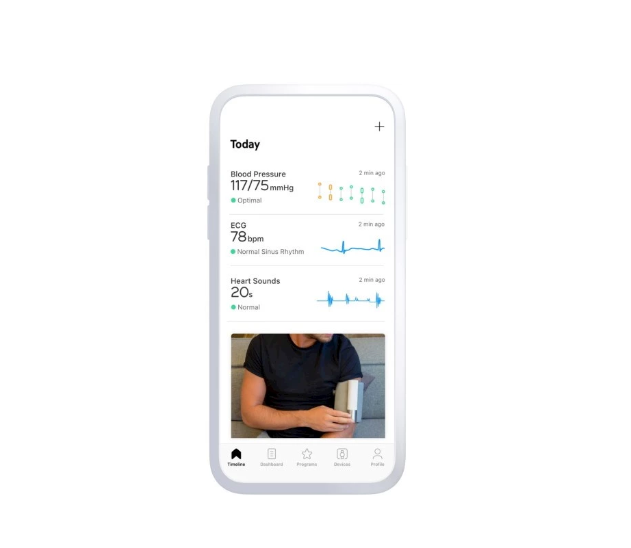 Withings BPM Core Blodtrykksmåler med EKG og digitalt stetoskop