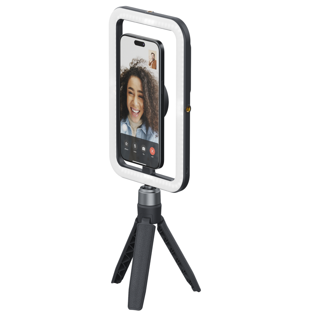 ShiftCam SnapStudio Light Ringlys til iPhone - Midnatt
